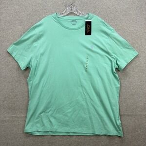 Polo Ralph Lauren T Shirt Men XXL Teal Green Classic Basic Short Sleeve Tee NEW